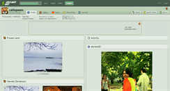Desktop Screenshot of calliopeem.deviantart.com