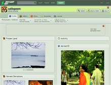 Tablet Screenshot of calliopeem.deviantart.com