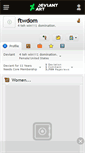 Mobile Screenshot of ftwdom.deviantart.com