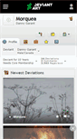 Mobile Screenshot of morquea.deviantart.com