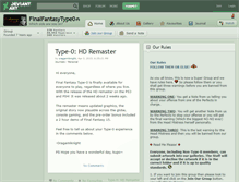 Tablet Screenshot of finalfantasytype0.deviantart.com