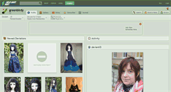 Desktop Screenshot of greenbirdy.deviantart.com