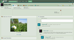 Desktop Screenshot of falcon-ryder.deviantart.com