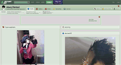 Desktop Screenshot of miserytainted.deviantart.com