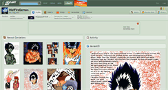Desktop Screenshot of hieifiredemon.deviantart.com