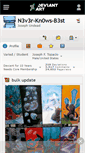 Mobile Screenshot of n3v3r-kn0ws-b3st.deviantart.com