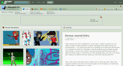 Desktop Screenshot of littlespirit101.deviantart.com