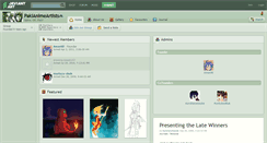 Desktop Screenshot of pakianimeartists.deviantart.com