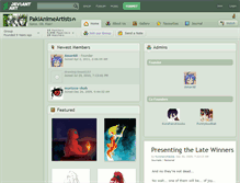 Tablet Screenshot of pakianimeartists.deviantart.com