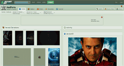 Desktop Screenshot of madporra.deviantart.com