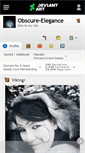 Mobile Screenshot of obscure-elegance.deviantart.com
