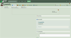 Desktop Screenshot of creepmuffin.deviantart.com