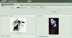 Desktop Screenshot of brokenmachine86.deviantart.com