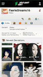 Mobile Screenshot of faeriedreams16.deviantart.com