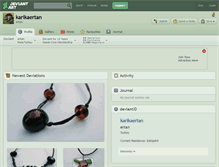 Tablet Screenshot of karikaertan.deviantart.com