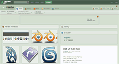Desktop Screenshot of magcius.deviantart.com