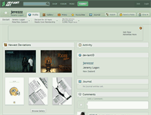 Tablet Screenshot of jerezzz.deviantart.com