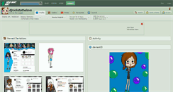 Desktop Screenshot of djrockstothelove.deviantart.com