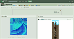 Desktop Screenshot of catigereptile.deviantart.com