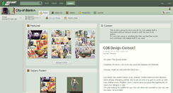 Desktop Screenshot of city-of-blank.deviantart.com