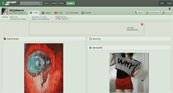 Desktop Screenshot of mizzmaeve.deviantart.com