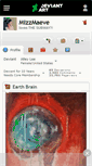Mobile Screenshot of mizzmaeve.deviantart.com