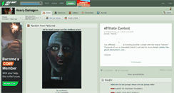 Desktop Screenshot of heavy-damage.deviantart.com