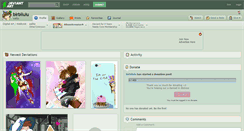 Desktop Screenshot of birbilulu.deviantart.com