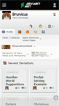 Mobile Screenshot of brunicus.deviantart.com