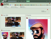 Tablet Screenshot of emrefast.deviantart.com
