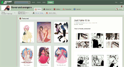 Desktop Screenshot of flower-and-avenger.deviantart.com