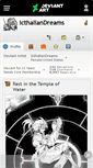Mobile Screenshot of icthaliandreams.deviantart.com