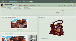 Desktop Screenshot of captainosaka.deviantart.com