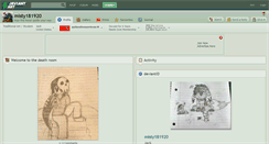 Desktop Screenshot of misty181920.deviantart.com