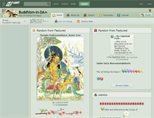 Tablet Screenshot of buddhism-in-da.deviantart.com