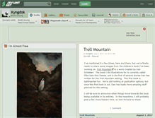 Tablet Screenshot of kyngdok.deviantart.com