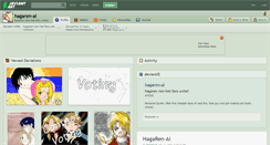 Desktop Screenshot of hagaren-ai.deviantart.com