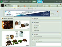 Tablet Screenshot of agentdc7.deviantart.com