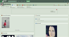 Desktop Screenshot of makyzadama.deviantart.com
