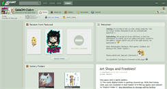 Desktop Screenshot of gaiaon-club.deviantart.com