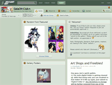 Tablet Screenshot of gaiaon-club.deviantart.com