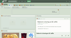 Desktop Screenshot of narton.deviantart.com