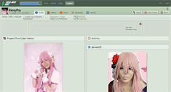 Desktop Screenshot of kessypsy.deviantart.com