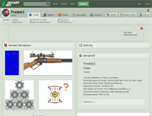 Tablet Screenshot of fredo63.deviantart.com