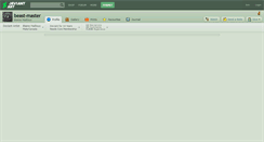 Desktop Screenshot of beast-master.deviantart.com