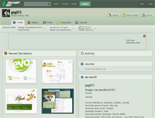 Tablet Screenshot of gagi03.deviantart.com