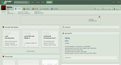Desktop Screenshot of fabsta.deviantart.com