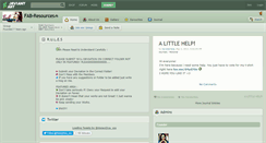 Desktop Screenshot of fab-resources.deviantart.com