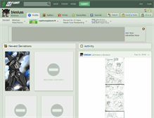 Tablet Screenshot of biesiuss.deviantart.com