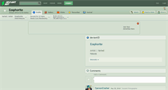Desktop Screenshot of eosphorite.deviantart.com
